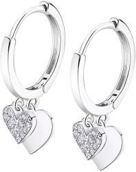 Lotus Silver Gyönyörű ezüst karika fülbevaló medálokkal Trendy LP3274-4/1