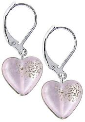 Lampglas Gyengéd fülbevaló Gentle Breeze Lampglas gyönggyel ELH25