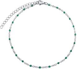 Silvego Acél bokalánc - sötétzöld KMM1745