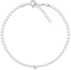 Brilio Silver Bájos gyöngy karkötő Csillag BRC131W