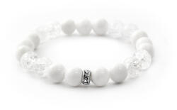 Agato Beneto Gyöngy karkötő jádéból és kristályból MINK28/17