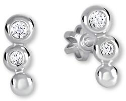 Soliter Brilio Silver Minimalista ezüst fülbevaló 436 001 00534 04