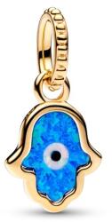 Pandora Aranyozott kék medál Fatima keze Shine 762699C01