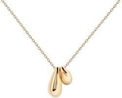 PDPAOLA Bájos aranyozott nyaklánc Sugar Essentials CO01-606-U (lánc, medál)