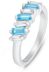 Brilio Silver Bájos ezüst gyűrű cirkónium kövekkel RI101W 52 mm