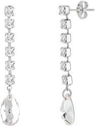 Preciosa Csillogó strassz fülbevaló Crystal Drop cseh kristállyal Preciosa 2319 00