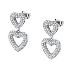 Morellato Bájos szív fülbevaló Bagliori SAVO29