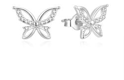 Beneto Bájos ezüst fülbevaló Pillangók AGUP757L