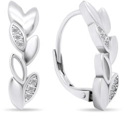 Brilio Silver Bámulatos ezüst fülbevaló cirkónium kővel EA441W