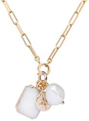 Decadorn Szép aranyozott igazgyöngy nyaklánc Chunky