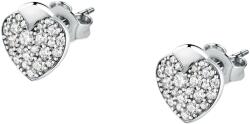 Morellato Acél szív fülbevaló kristályokkal Istanti SAVZ17