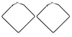 Troli Fekete rombusz alakú fülbevaló