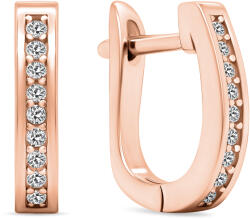 Brilio Silver Csodálatos bronz fülbevaló cirkónium kövekkel EA679R