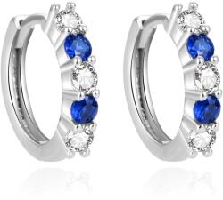 Beneto Időtálló karika fülbevaló cirkónium kövekkel AGUC1535