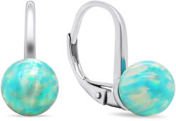 Brilio Silver Bájos ezüst fülbevaló szintetikus opálokkal EA681WG