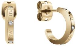Daniel Wellington Időtlen aranyozott karika fülbevaló kristályokkal Elan DW00400349