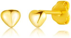 JVD Apró aranyozott fülbevaló Szívek SVLE3264XF3GO00