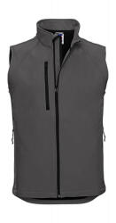 Russell Europe Férfi ujjatlan Softshell Russell Europe Softshell Gilet XS, Titanium
