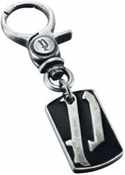Police Stílusos acél kulcstartó PJ22041KSB-02