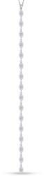 Brilio Silver Hosszú csillogó nyaklánc cirkónium kövekkel NCL146W