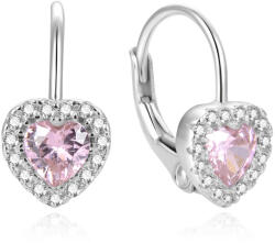 Beneto Romantikus szív alakú fülbevaló AGUC1273DL