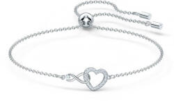 Swarovski Karkötő csillogó medállal Infinity 5524421