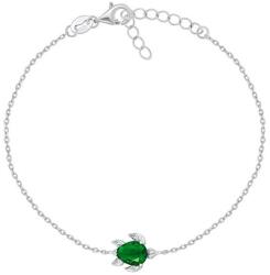 Brilio Silver Bájos ezüst karkötő Teknős BRC122WG