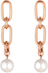 Liu Jo Fashion bronz fülbevaló gyöngyökkel LJ1739