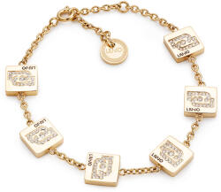 Liu Jo Bájos, aranyozott karkötő cirkónium kövekkel Fashion LJ2003