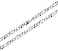 Soliter Brilio Silver Férfi ezüst lánc Figaro 50 cm 471 086 00165 04