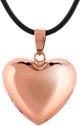 MUMMY BELL Minimalista nyaklánc réz csengővel Szív RSM