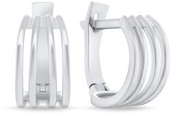 Brilio Silver Időtálló ezüst karika fülbevaló EA795W