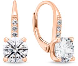 Brilio Silver Csillogó bronz fülbevaló cirkónium kövekkel EA943R