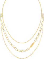 Calvin Klein Aranyozott acél nyaklánc szett Defiant 35000433