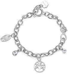 Brosway Elegáns acél karkötő medálokkal Chakra BHKB116