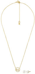 Michael Kors Aranyozott ékszer szett MKC1260AN710 (nyaklánc, fülbevaló)
