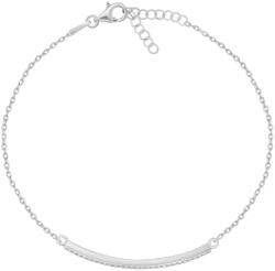 Brilio Silver Elegáns ezüst karkötő cirkónium kövekkel BRC133W