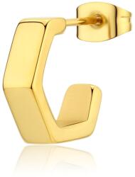 S'Agapõ Aranyozott single karika fülbevaló Snap SNP33 - 1db