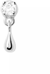 PDPAOLA Bájos ezüst single fülbevaló cirkónium kővel Watter Essentials PG02-027-U - 1db
