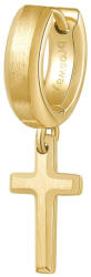 Brosway Modern aranyozott single fülbevaló Kereszt Ink BIK29 - 1 db