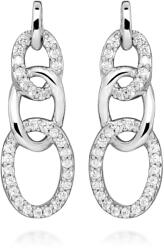 Silver Cat Elegáns ezüst fülbevaló cirkónium kövekkel SC480