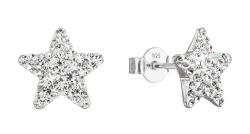 Evolution Group - Pavona Ezüst fülbevaló Csillagok kristályokkal Preciosa 31312.1