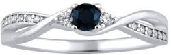 Silvego Ezüst gyűrű valódi természetes zafírral JJJR1100SAP 59 mm