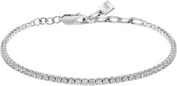 Morellato Stílusos ezüst karkötő cirkónium kövekkel Tennis SATT15