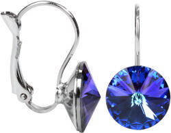 Levien Gyönyörű fülbevaló Rivoli Heliotrope