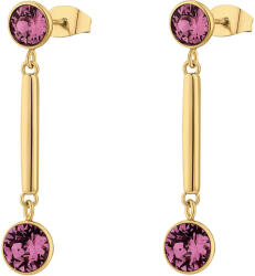 Brosway Bájos aranyozott fülbevaló kristályokkal Affinity BFF167