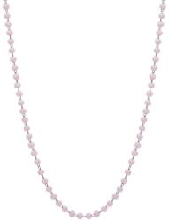 S'Agapõ S`Agap? Rózsaszín gyöngy nyaklánc medálokra Happy SHAC60