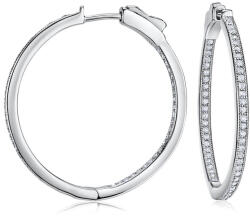 Silvego Ezüst karika fülbevalók egyedi kapoccsal Karin JJJ0107