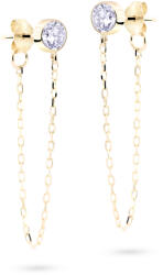 Cutie Jewellery Modern arany láncos fülbevaló Z5025-20-10-X-1