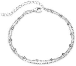 Beneto Minimalista dupla ezüst karkötő AGB735/21